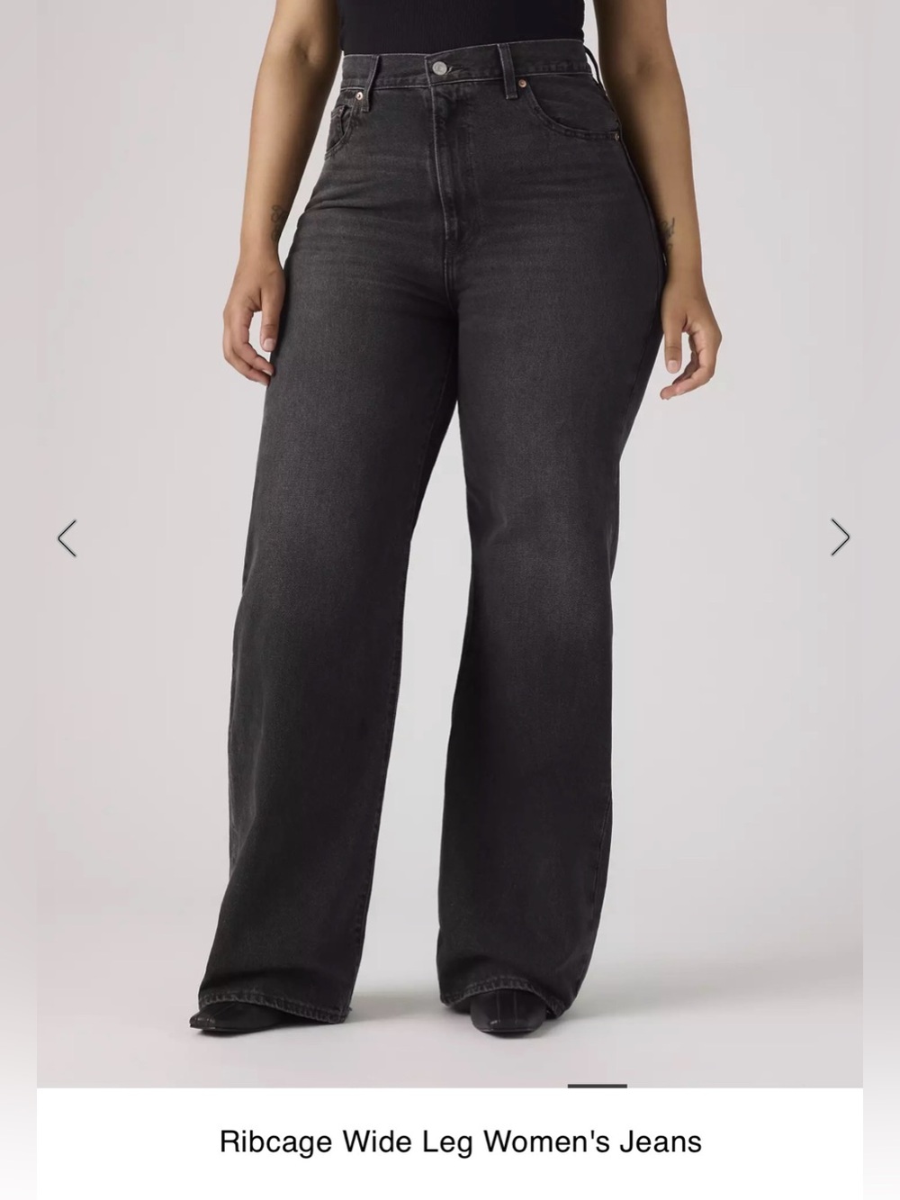 Levi's Ribcage Bell Wide-Leg Flared Jeans Women’s Size 30 - Picture 3 of 15